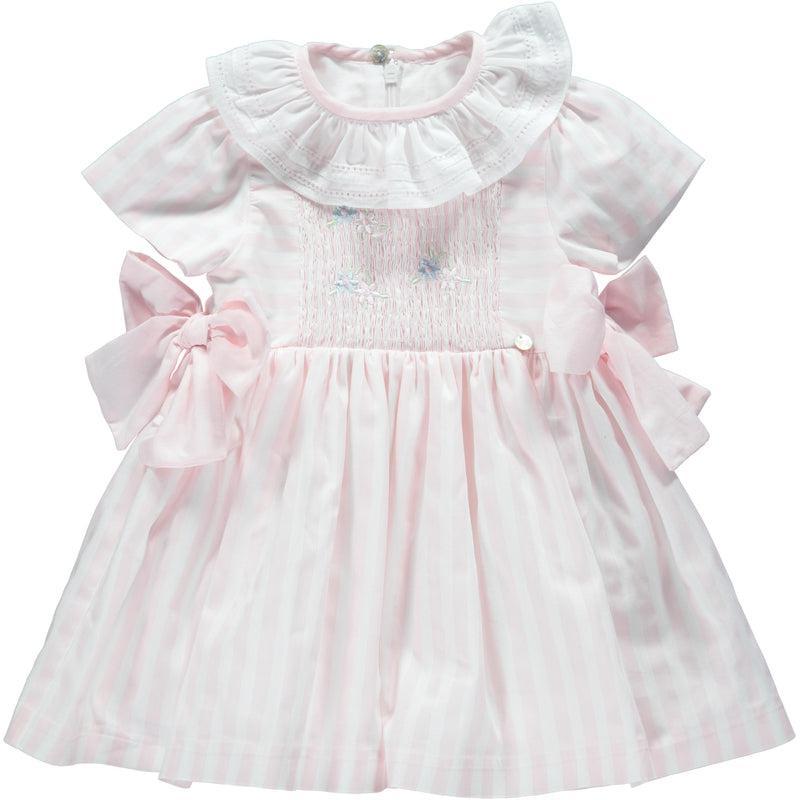 Piccola Speranza Baby Girls Candy Stripe Bow Dress Piccola Speranza Baby Girls Candy Stripe Bow Dress