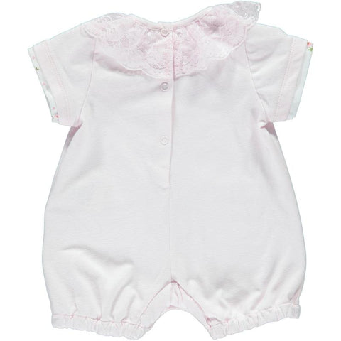Piccola Speranza Baby Girls Pink Romper Piccola Speranza Baby Girls Pink Romper