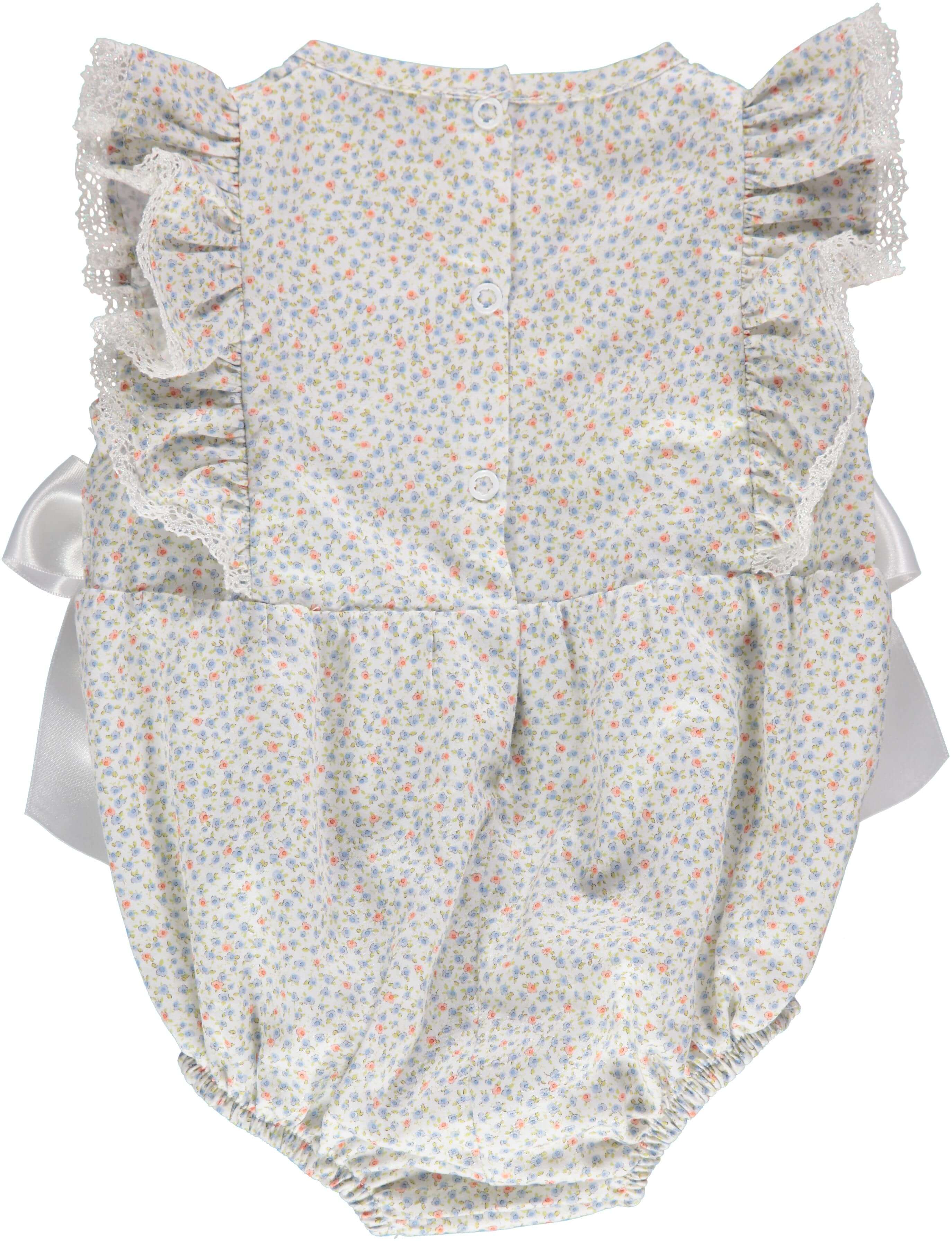 Piccola Speranza Baby Girls Romper with Bows Piccola Speranza Baby Girls Romper with Bows