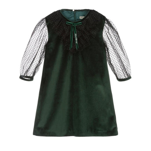Piccola Speranza Girls Green Dress Piccola Speranza Girls Green Dress
