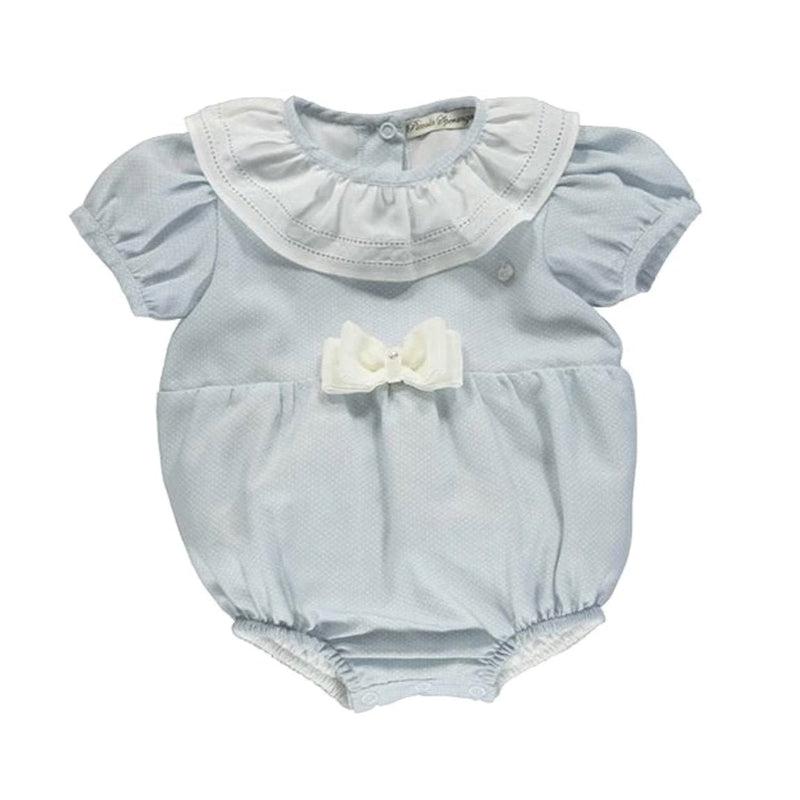 Piccola Speranza Pastel Blue Romper Piccola Speranza Pastel Blue Romper