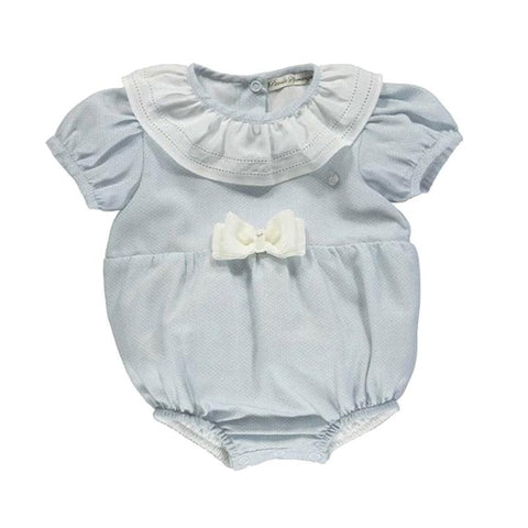 Piccola Speranza Pastel Blue Romper Piccola Speranza Pastel Blue Romper