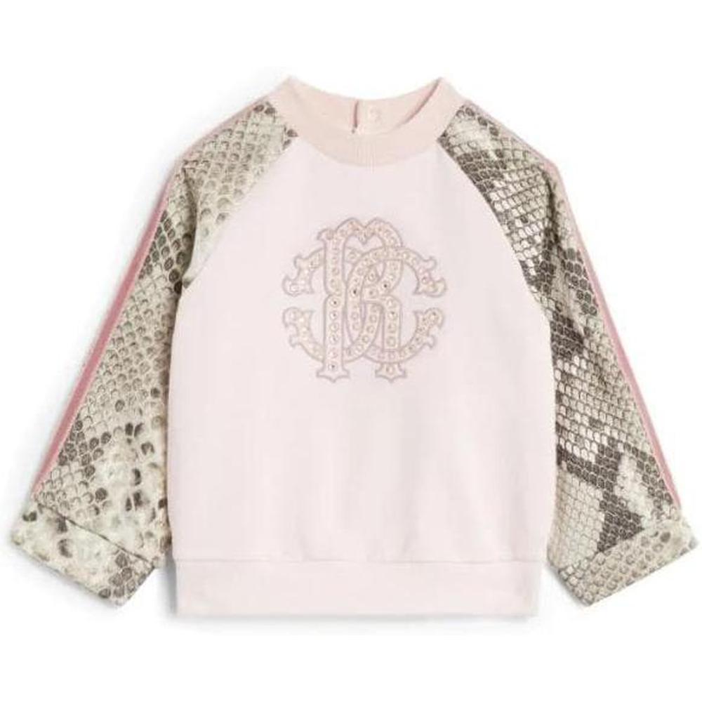 Roberto Cavalli Girls Fleece Python Print Set Roberto Cavalli Girls Fleece Python Print Set