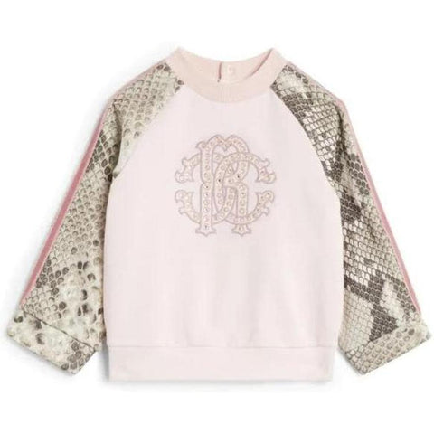 Roberto Cavalli Girls Fleece Python Print Set Roberto Cavalli Girls Fleece Python Print Set