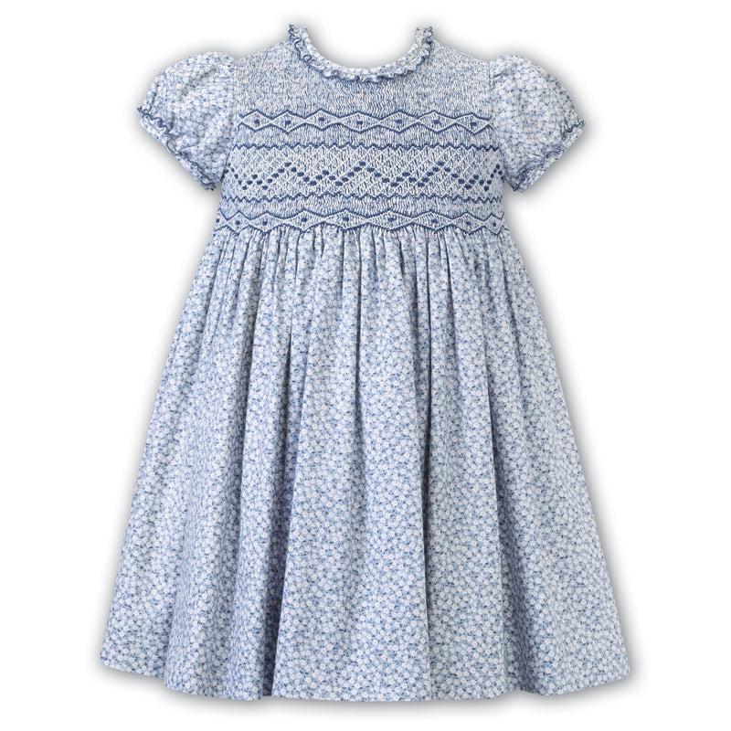 Floral Dress Sarah Louise Smocked Dress Sale Sarah Louise Blue