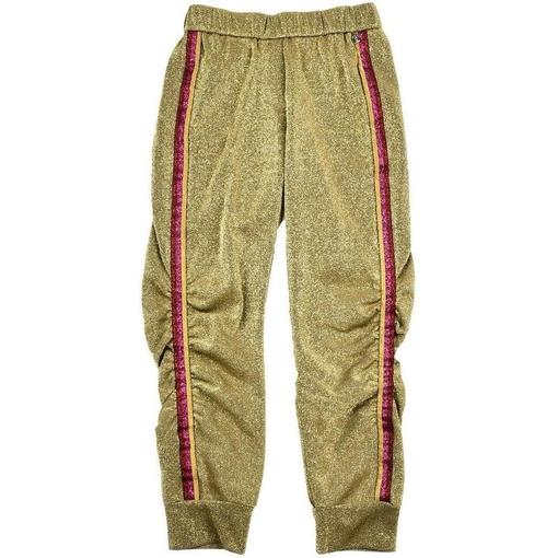 Simonetta Girls Gold Glitter Hoodie & Joggers Simonetta Girls Gold Glitter Hoodie & Joggers