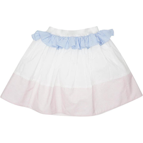 Simonetta Girls White Princess Skirt Simonetta Girls White Princess Skirt