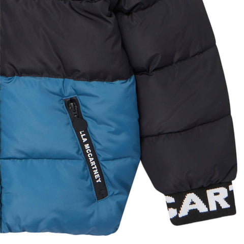 Stella McCartney Kids Boys Black Puffer Coat Stella McCartney Kids Boys Black Puffer Coat
