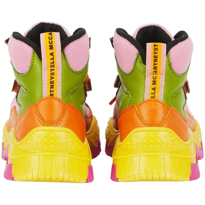 Stella McCartney Kids Girls Colour Block Lace Ups Boots Stella McCartney Kids Girls Colour Block Lace Ups Boots