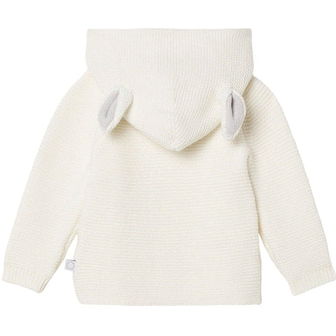 Stella McCartney Kids Unisex Baby Cream Knit Bunny Cardigan Stella McCartney Kids Unisex Baby Cream Knit Bunny Cardigan
