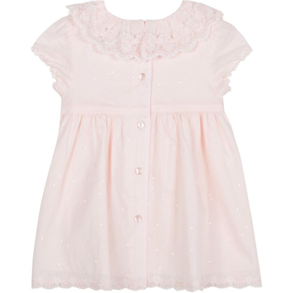 Tartine Et Chocolat Girls Pale Pink Dress Tartine Et Chocolat Girls Pale Pink Dress