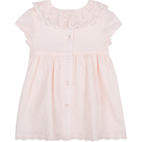 Tartine Et Chocolat Girls Pale Pink Dress Tartine Et Chocolat Girls Pale Pink Dress