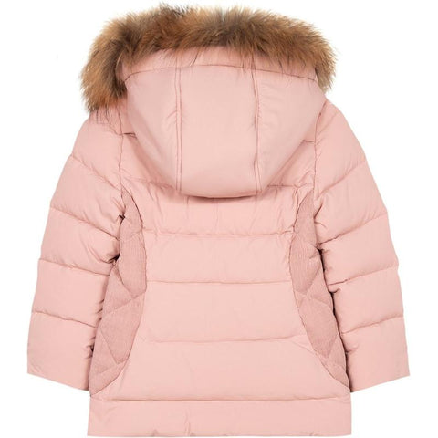 Tartine Et Chocolat Girls Pink Down Jacket Tartine Et Chocolat Girls Pink Down Jacket