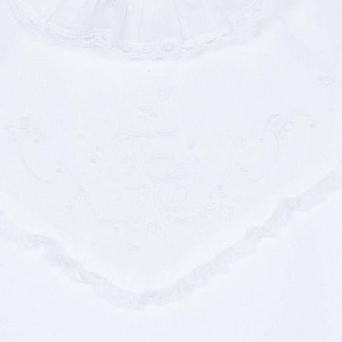 Tartine Et Chocolat Girls White Babygrow Tartine Et Chocolat Girls White Babygrow