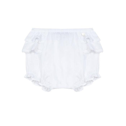 Tartine Et Chocolat Girls White Jasmine Bloomers Tartine Et Chocolat Girls White Jasmine Bloomers