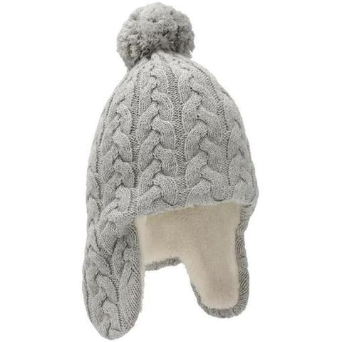Tartine Et Chocolat Grey Knitted Hat Tartine Et Chocolat Grey Knitted Hat