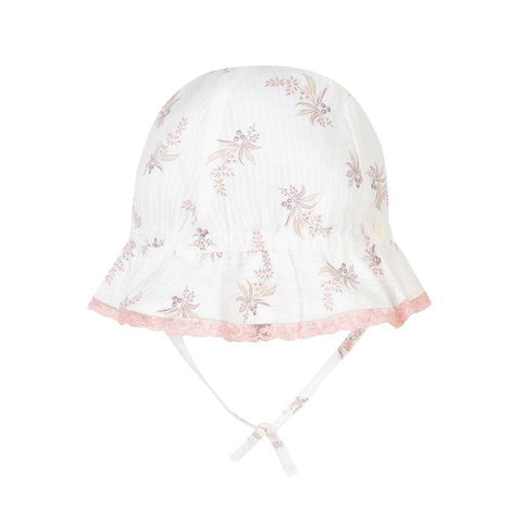 Tartine Et Chocolat Girls Bouquet Print Sun Hat Tartine Et Chocolat Girls Bouquet Print Sun Hat