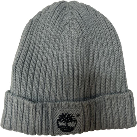 Timberland Kids Boys Grey Logo Beanie Hat Timberland Kids Boys Grey Logo Beanie Hat