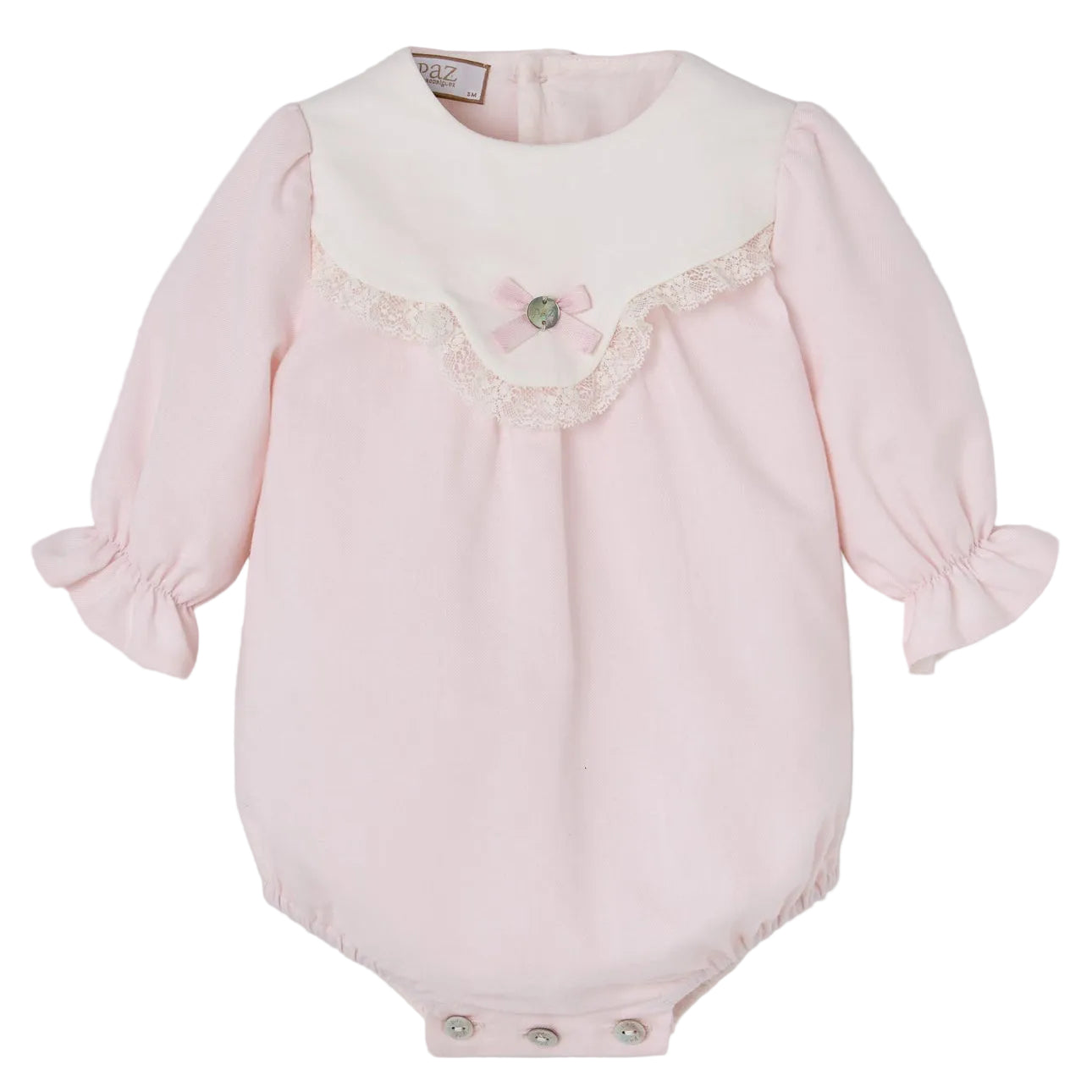 Paz Rodriguez Baby Girls Pink Romper