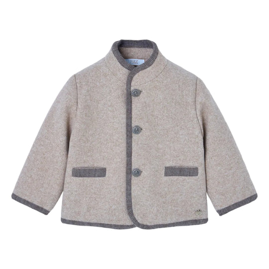 Baby Boys Beige Coat