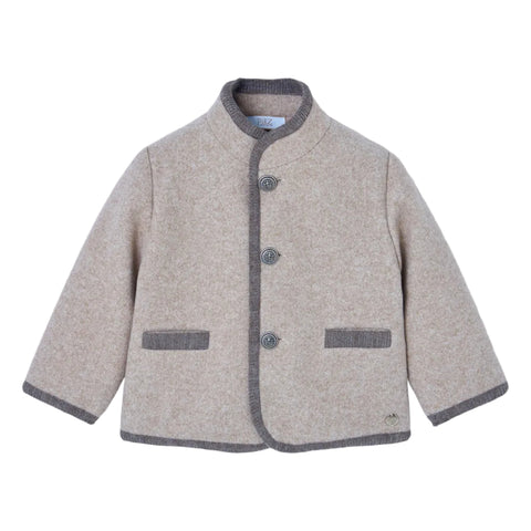 Baby Boys Beige Coat