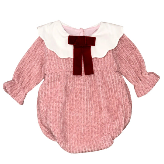 Baby Girls Pink Romper