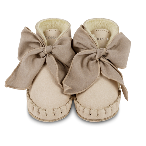 Donsje Girls Powder Pina Organza Booties