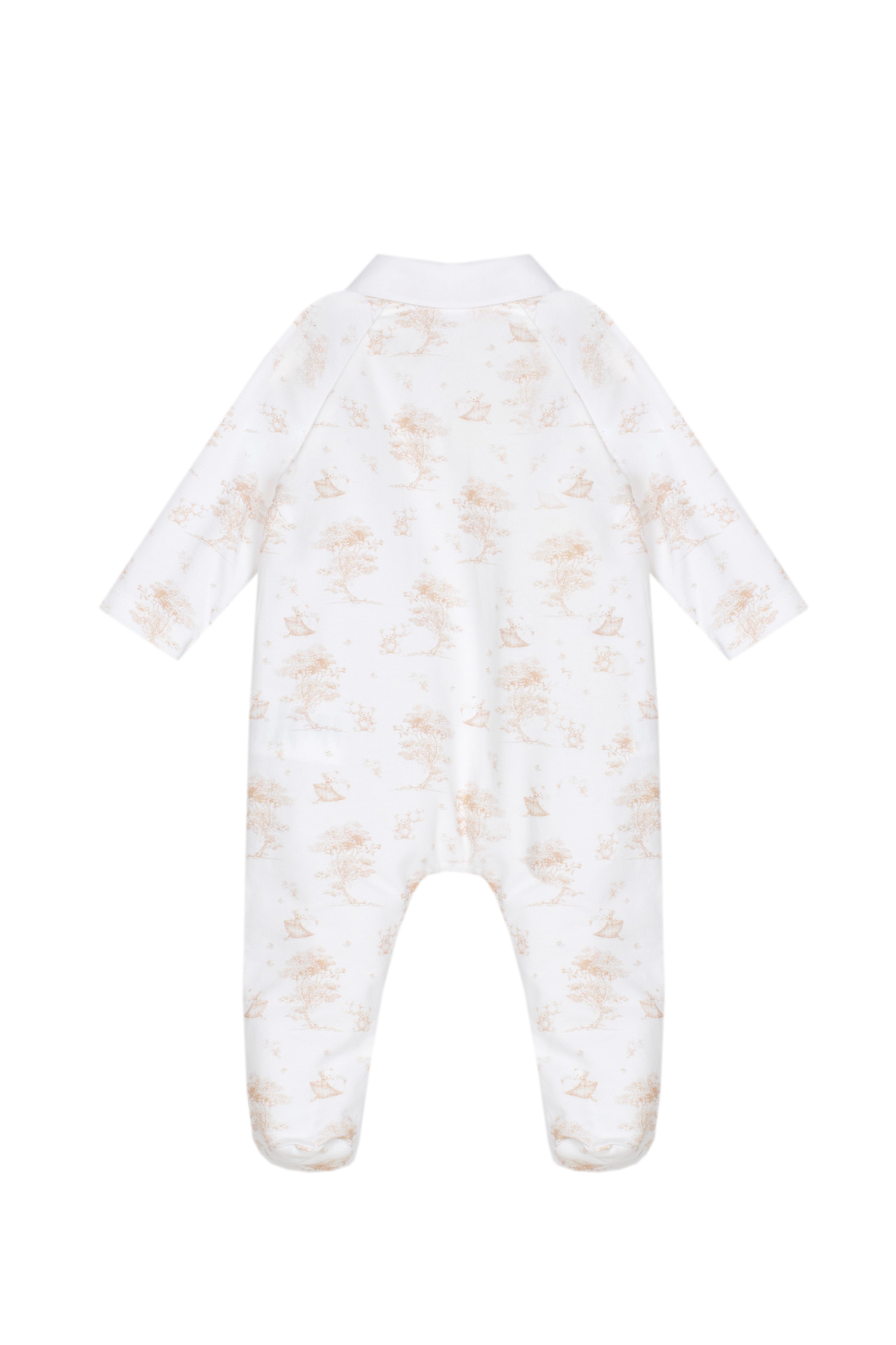 Patachou Unisex Beige Babygrow