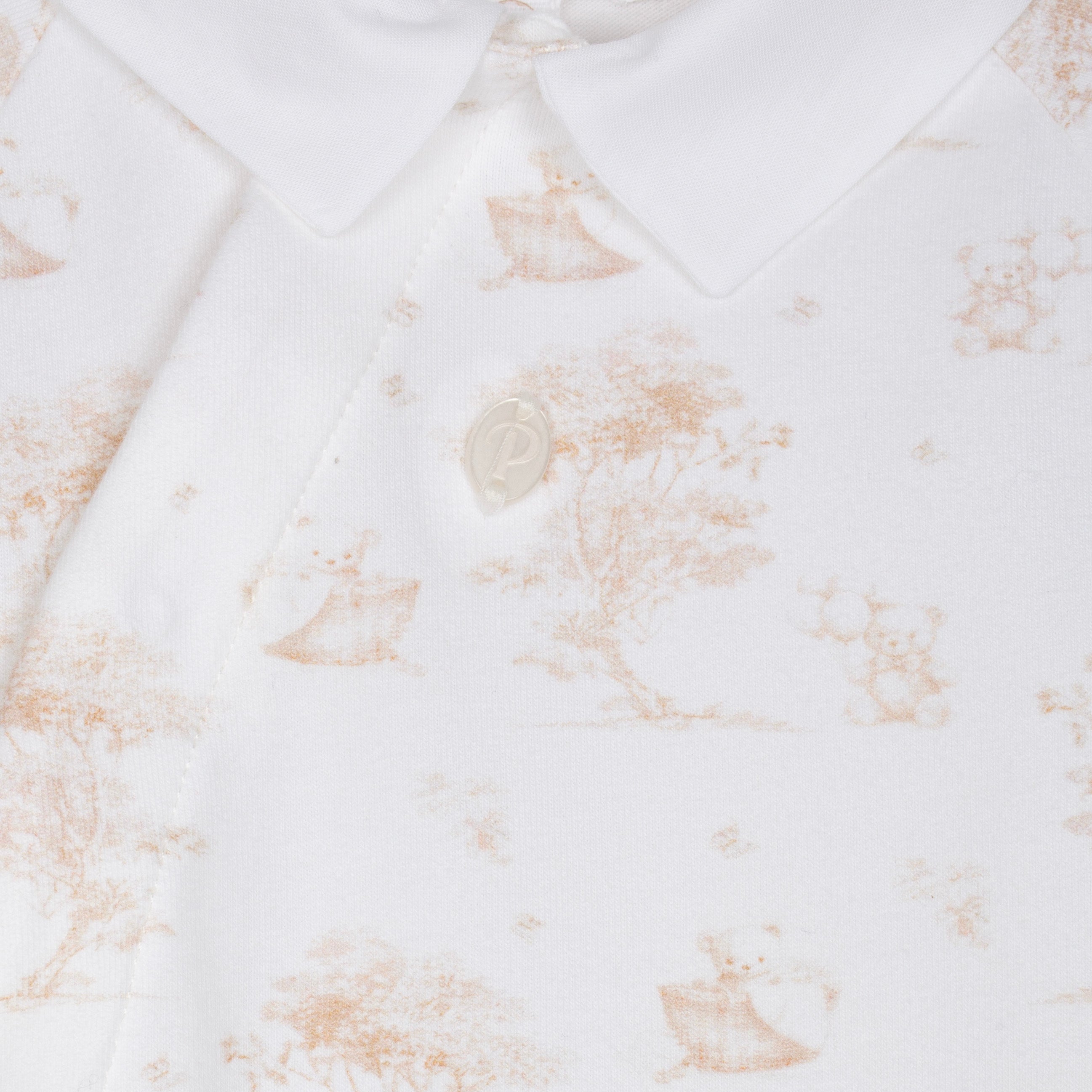 Patachou Unisex Beige Babygrow