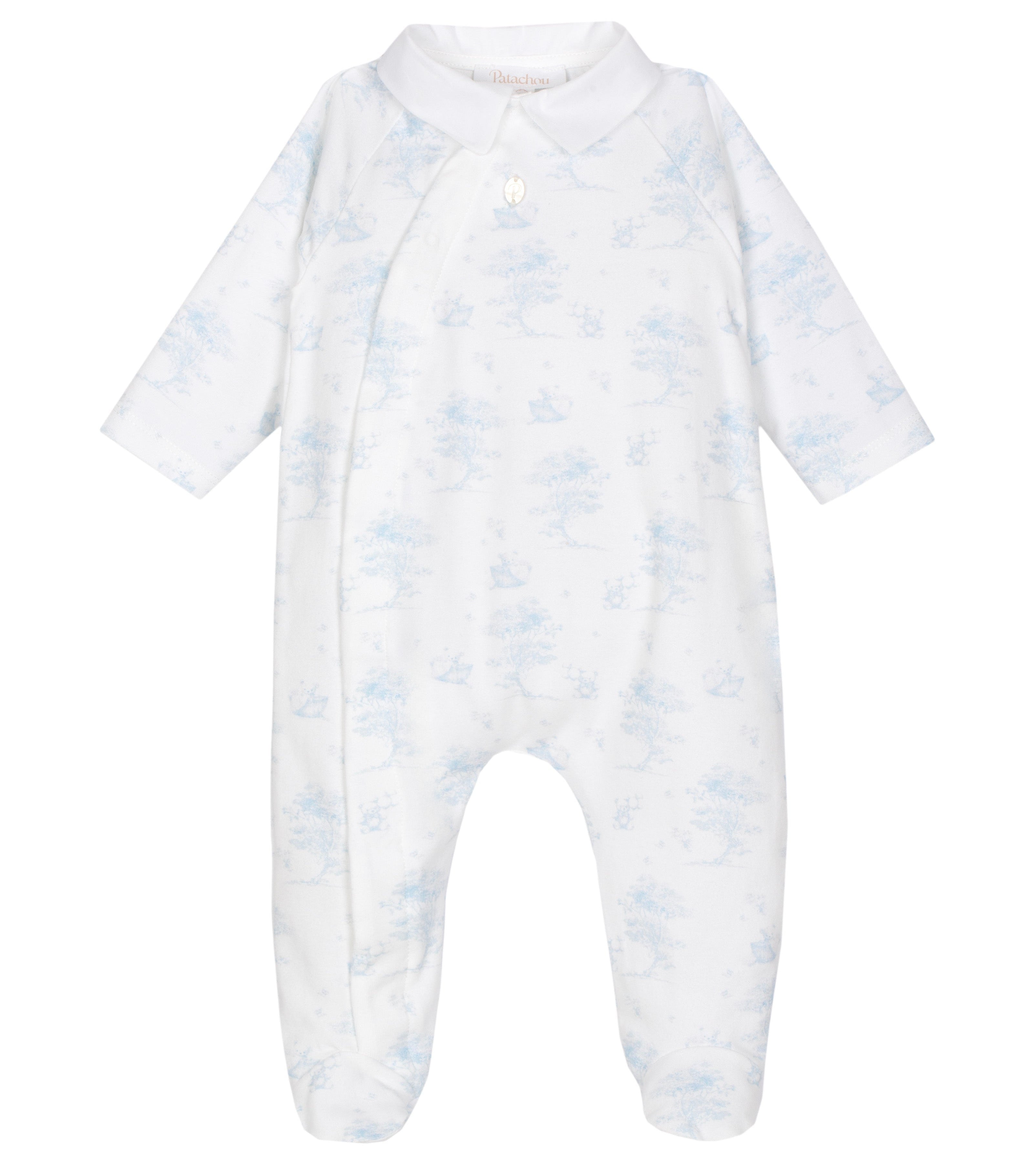 Patachou Baby Boys Blue Babygrow