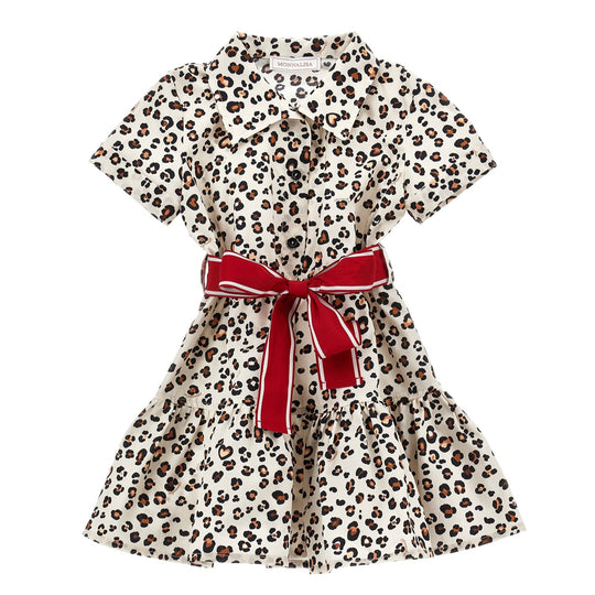 Girls Leopard Dress