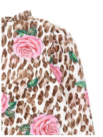 Monnalisa Girls Leopard T-Shirt