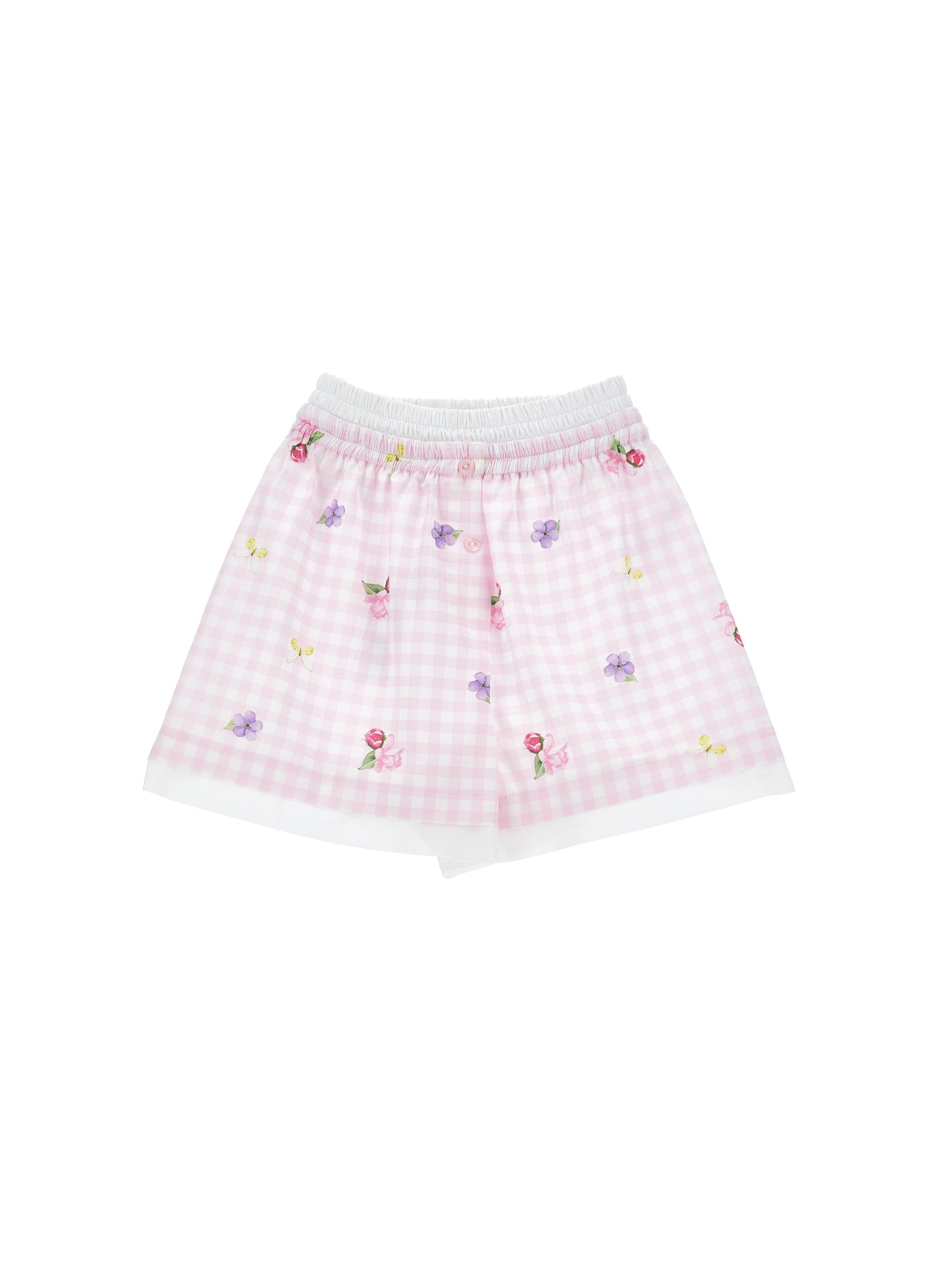 Monnalisa Girls Pink Fairytale Shorts