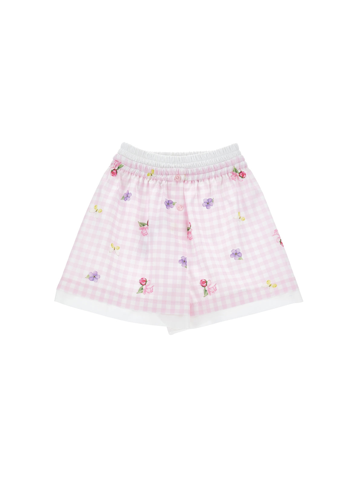 Monnalisa Girls Pink Fairytale Shorts