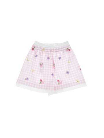 Monnalisa Girls Pink Fairytale Shorts