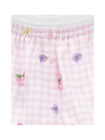 Monnalisa Girls Pink Fairytale Shorts