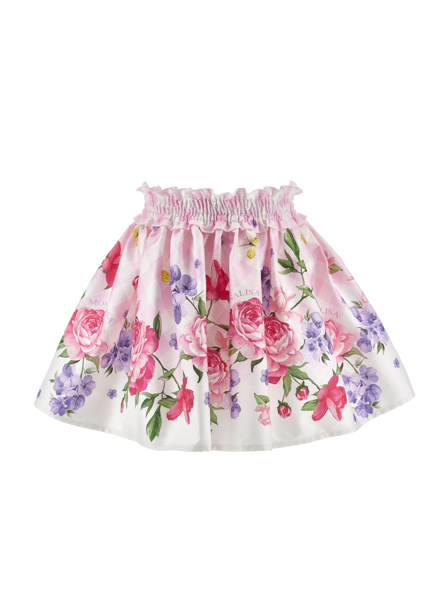 Monnalisa Girls Pink Fairytale Skirt