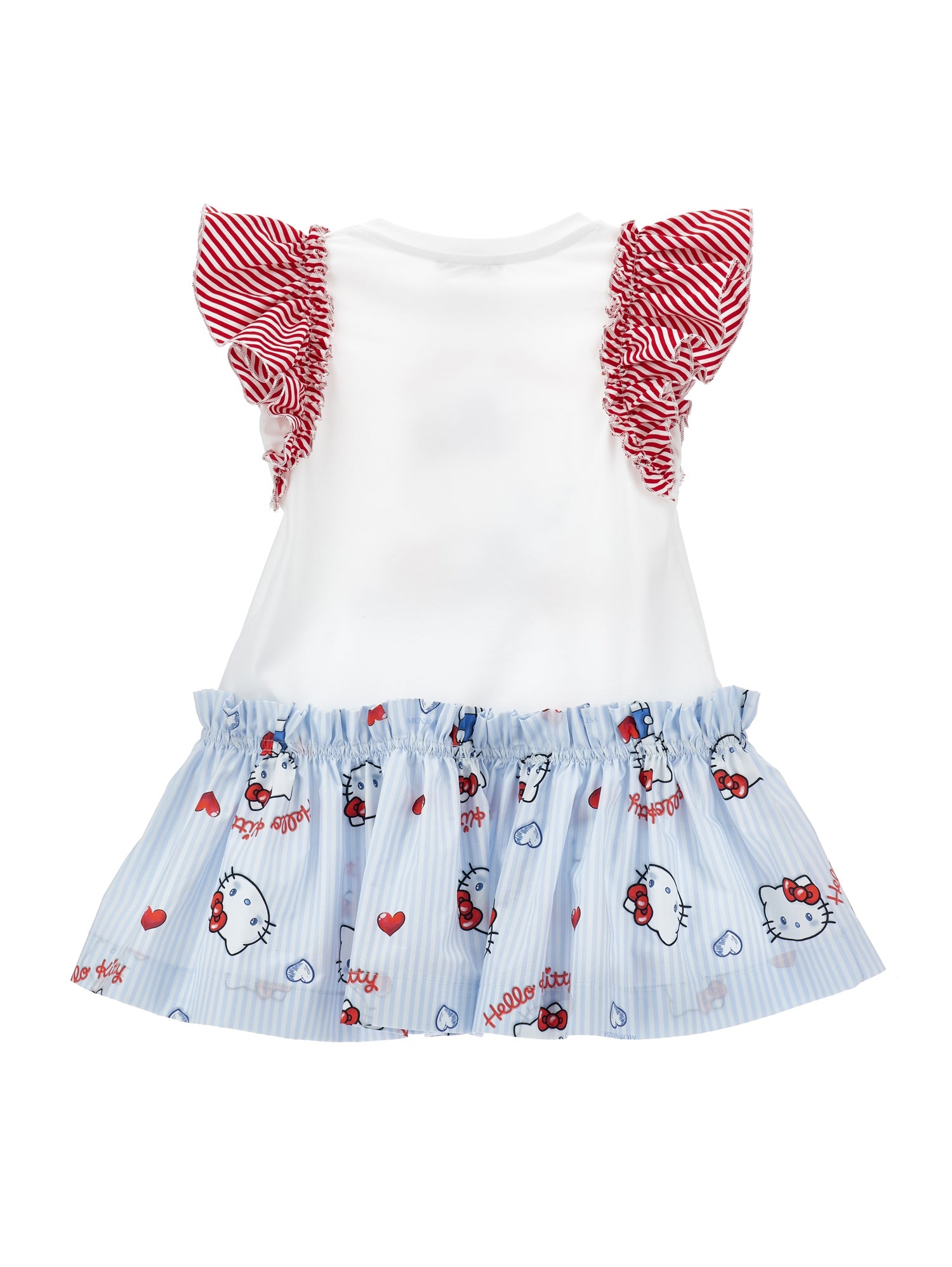 Monnalisa Girls White Hello Kitty Dress