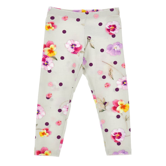Girls Sage Green Leggings