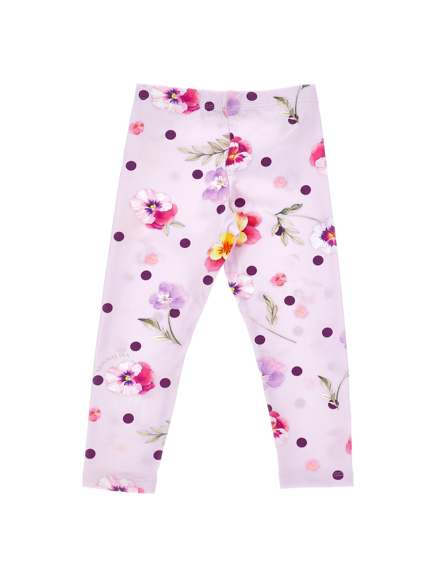 Monnalisa Girls Lilac Leggings
