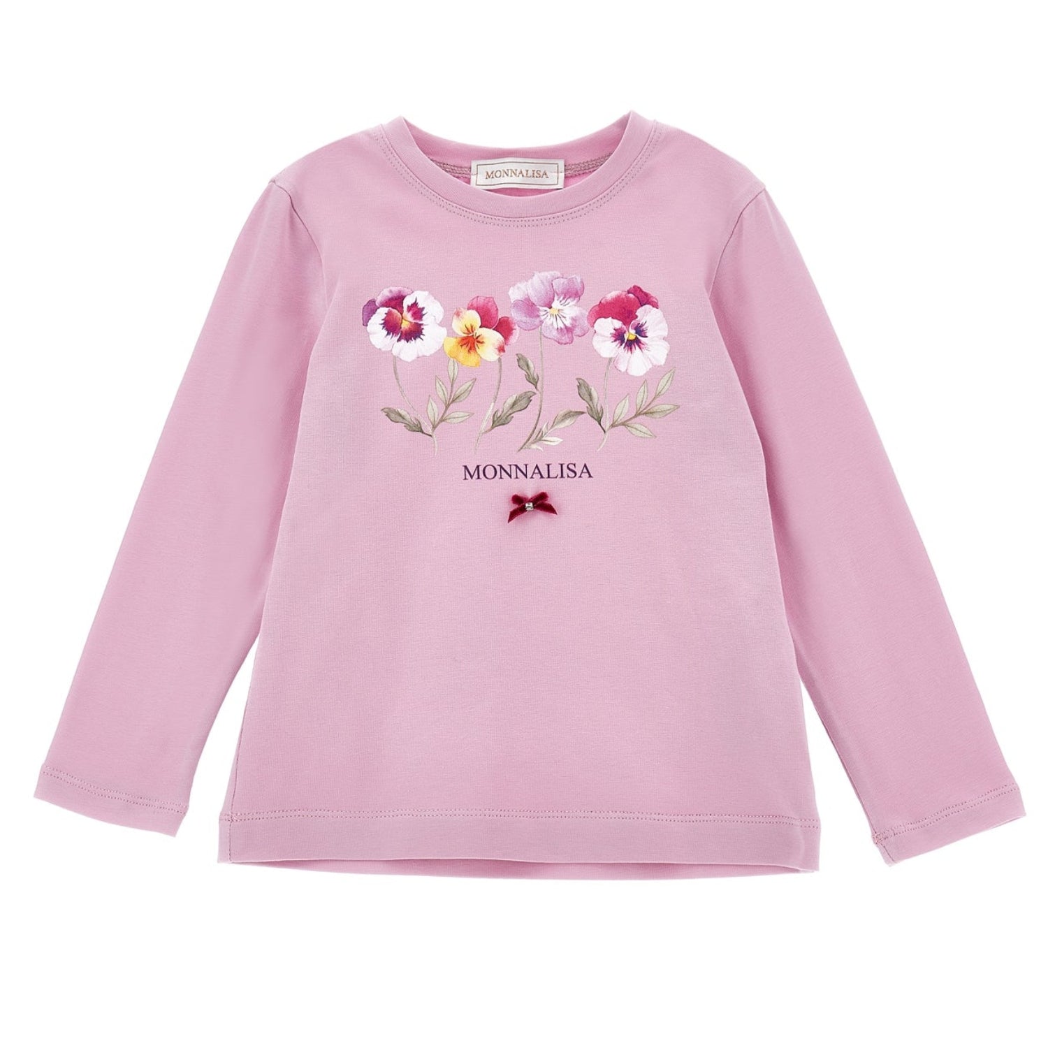 Monnalisa Girls Lilac T-Shirt