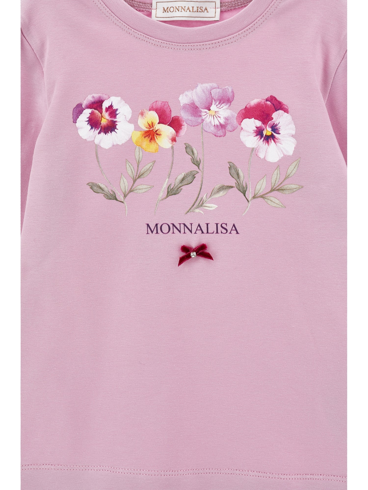 Monnalisa Girls Lilac T-Shirt