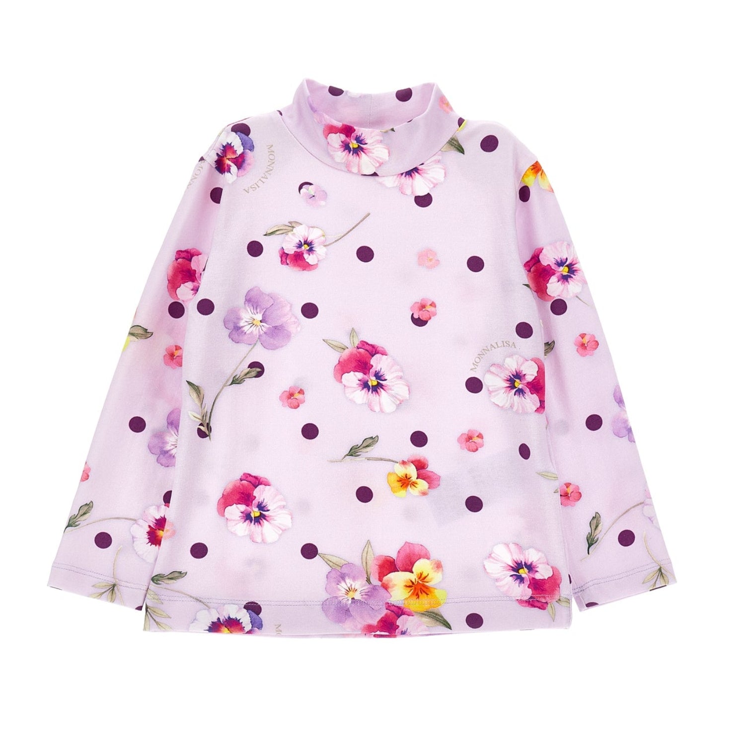 Monnalisa Girls Lilac T-Shirt