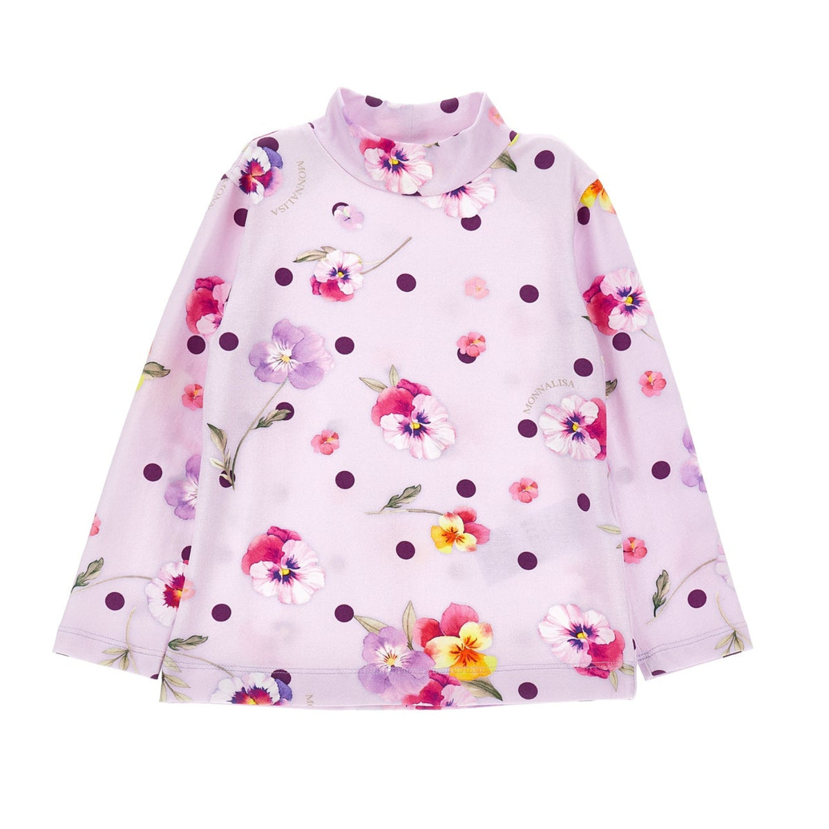 Monnalisa Girls Lilac T-Shirt