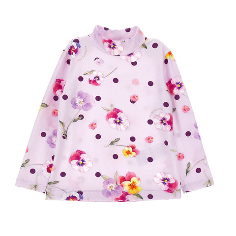 Monnalisa Girls Lilac T-Shirt