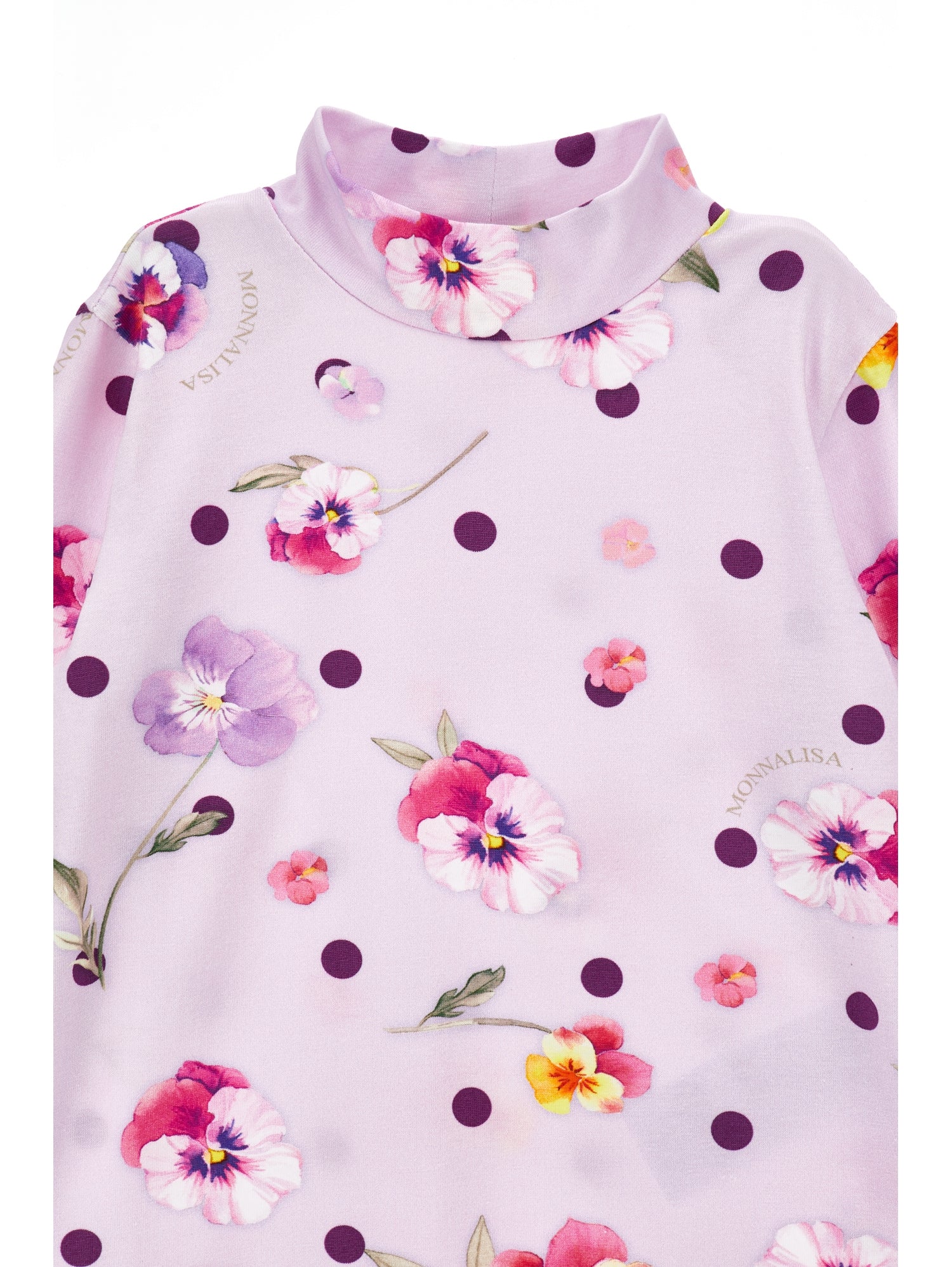 Monnalisa Girls Lilac T-Shirt