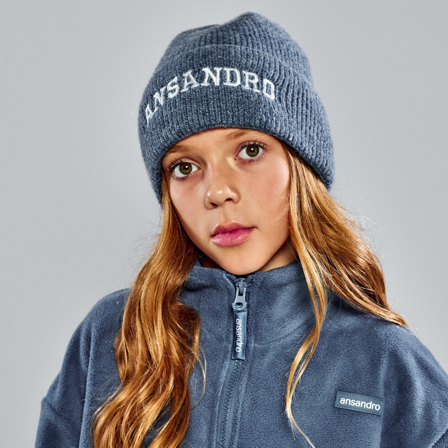 Ansandro Girls Slate Grey Hat
