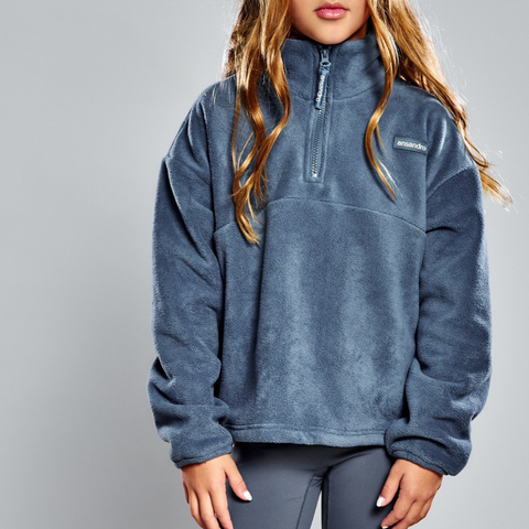 Ansandro Girls Slate Grey Fleece