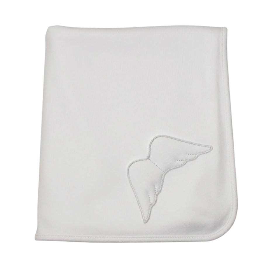 Baby White Angel Wings Blanket