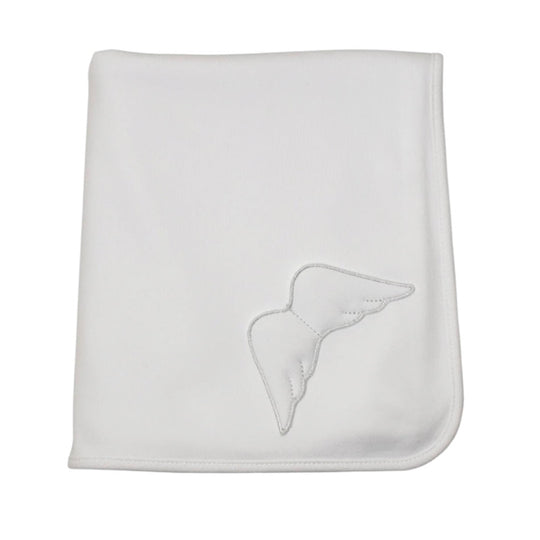 Baby White Angel Wings Blanket
